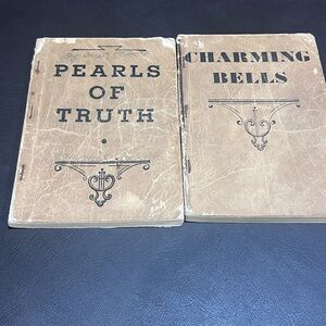 Source Unknown Vintage Book Set in Brown